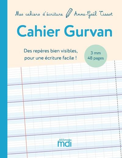 Emprunter Cahier Gurvan 3 mm à la française GS - CP Cycles 1 et 2. Cahier d'activités vierge, Edition 2021 livre