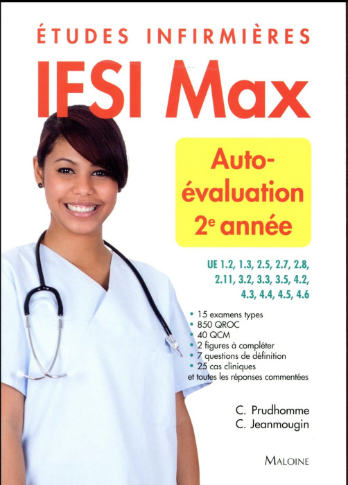 Emprunter IFSI Max autoévaluation 2e année. Etudes infirmières livre