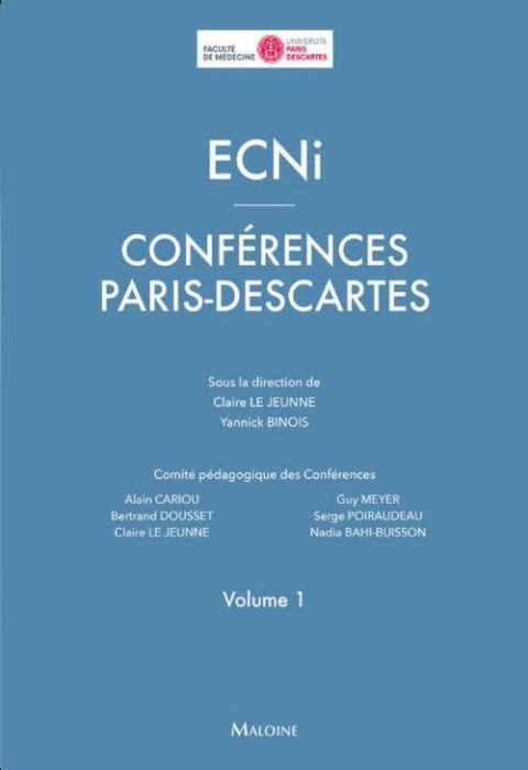 Emprunter ECNi Conférences Paris-Descartes. Volume 1 livre
