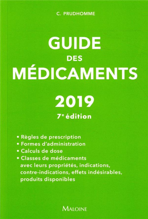 Emprunter Guide des médicaments. Edition 2019 livre