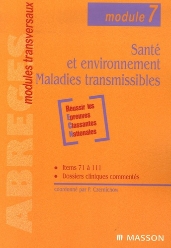 Emprunter Santé et environnement, Maladies transmissibles livre
