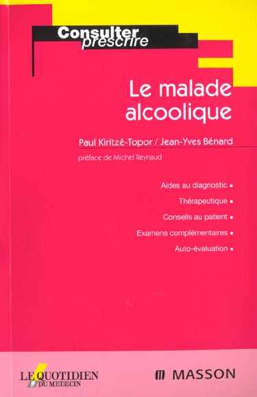 Emprunter Le malade alcoolique livre