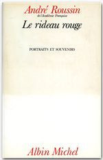 Emprunter LE RIDEAU ROUGE - PORTRAITS ET SOUVENIRS livre