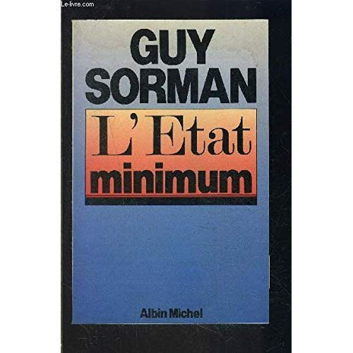 Emprunter L'Etat minimum livre