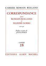 Emprunter Correspondance Romain Rolland-Maxime Gorki livre