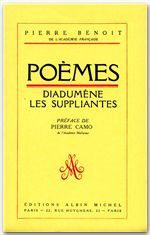 Emprunter POEMES : DIADUMENE, LES SUPPLIANTES livre