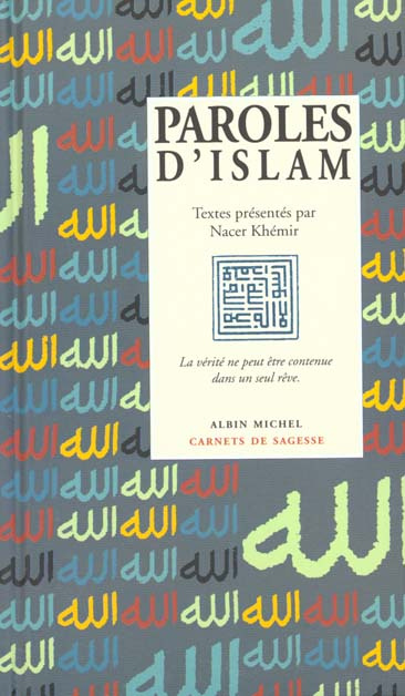 Emprunter Paroles d'islam livre