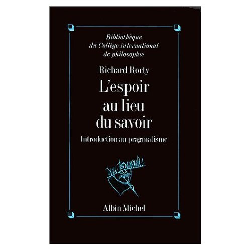 Emprunter RUE DESCARTES . L'ESPOIR AU LIEU DU SAVOIR livre