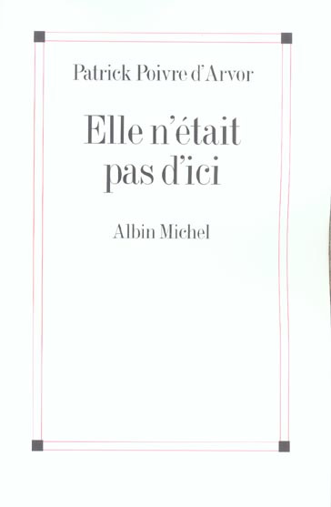 Emprunter Elle n'était pas d'ici livre