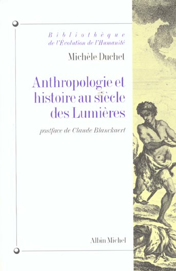 Emprunter Anthropologie et histoire au siècle des Lumières livre