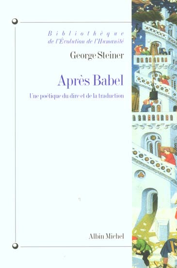 Emprunter Après Babel. Une poétique du dire et de la traduction livre