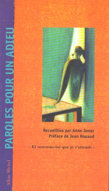 Emprunter Paroles pour un adieu livre