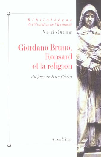 Emprunter Giordano Bruno, Ronsard et la religion livre