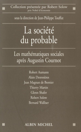 Emprunter La société du probable. Les mathématiques sociales après Augustin Cournot livre