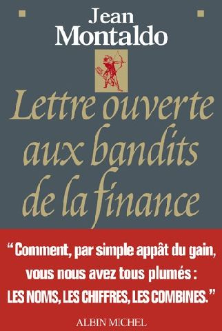 Emprunter Lettre ouverte aux bandits de la finance livre
