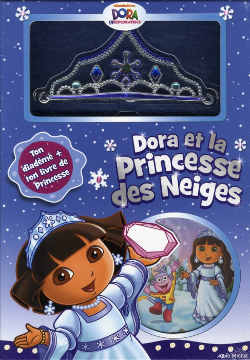 Emprunter Dora et la princesse des neiges. Diadème livre de princesse livre