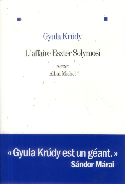 Emprunter L'affaire Eszter Solymosi livre