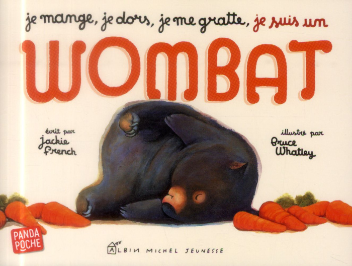 Emprunter Je mange, je dors, je me gratte, je suis un wombat livre