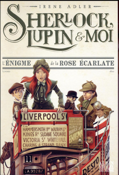 Emprunter Sherlock, Lupin et moi Tome 3 : L'énigme de la rose écarlate livre