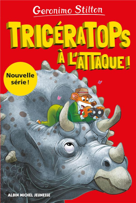 Emprunter Sur l'île des derniers dinosaures Tome 2 : Tricératops à l'attaque ! livre