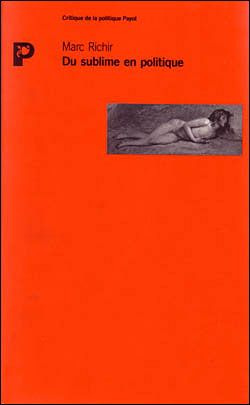 Emprunter Du Sublime en politique livre