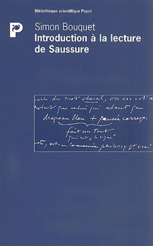 Emprunter Introduction à la lecture de Saussure livre