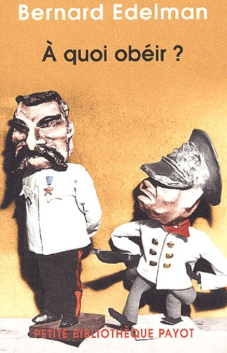 Emprunter A quoi obéir ? L'homme des foules livre