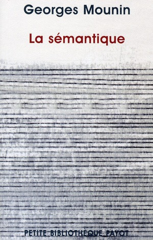 Emprunter La sémantique livre