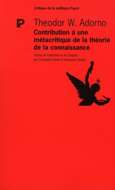 Emprunter Contribution à une métacritique de la théorie de la connaissance. Etudes sur Husserl et les antinomi livre
