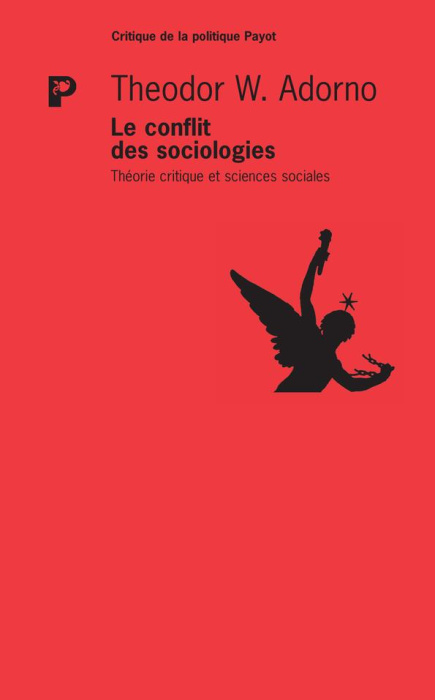 Emprunter Le conflit des sociologies. Théorie critique et sciences sociales livre