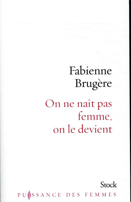 Emprunter On ne naît pas femme, on le devient livre
