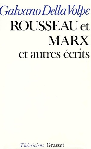 Emprunter Rousseau et Marx. Et autres essais de critique matérialiste livre