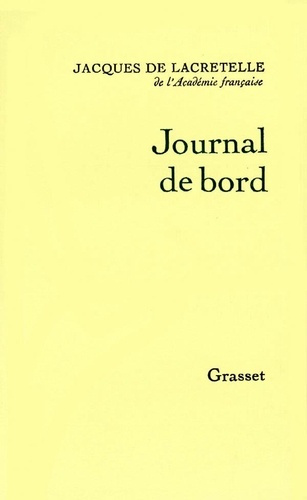 Emprunter Journal de bord livre