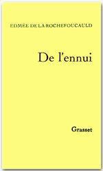 Emprunter De l'ennui livre