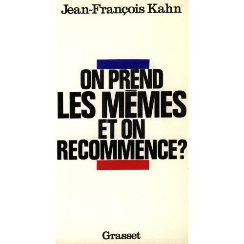 Emprunter On prend les mêmes et on recommence ? livre