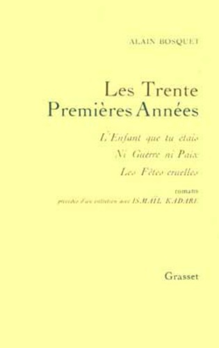 Emprunter Les Trente premières années livre
