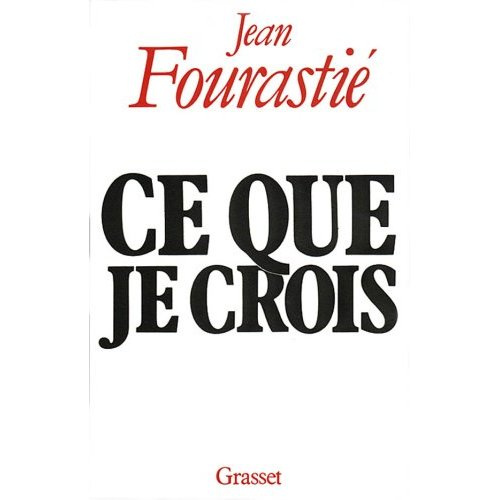 Emprunter Ce que je crois livre
