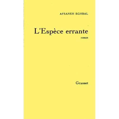 Emprunter L'ESPECE ERRANTE livre