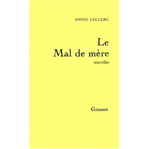 Emprunter Le Mal de mère livre