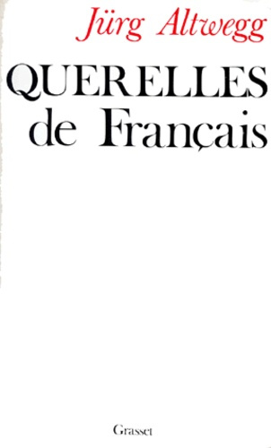 Emprunter Querelles de Français livre