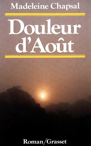 Emprunter Douleur d'août livre