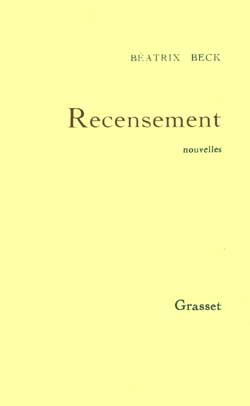 Emprunter RECENSEMENT - NOUVELLES livre
