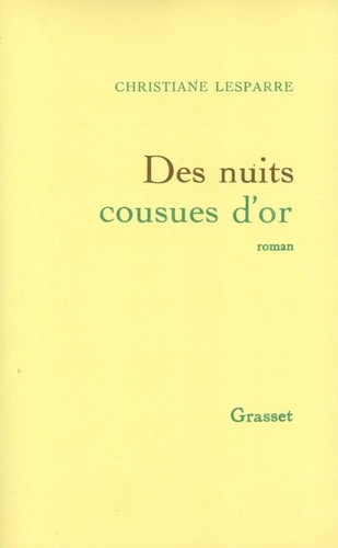 Emprunter Des nuits cousues d'or livre