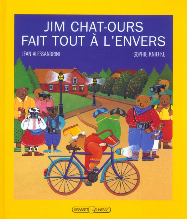 Emprunter JIM CHAT-OURS FAIT TOUT A L'ENVERS livre
