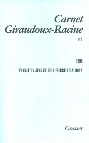 Emprunter Carnet Giraudoux-Racine N° 2 livre