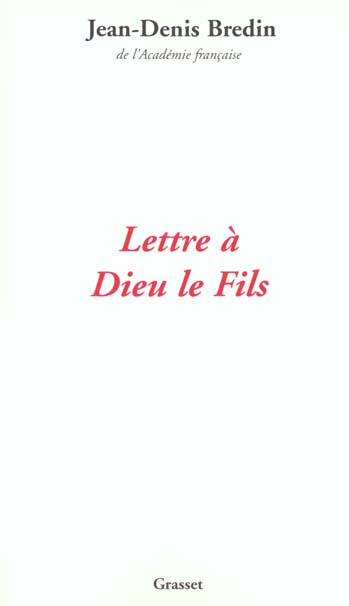 Emprunter Lettre à Dieu le Fils livre