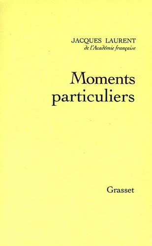 Emprunter Moments particuliers livre