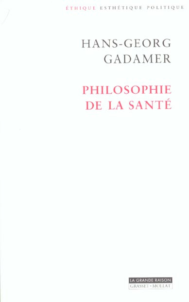 Emprunter Philosophie de la santé livre
