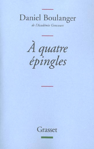 Emprunter A quatre épingles livre