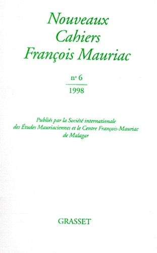 Emprunter Nouveaux Cahiers François Mauriac N° 6/1998 livre